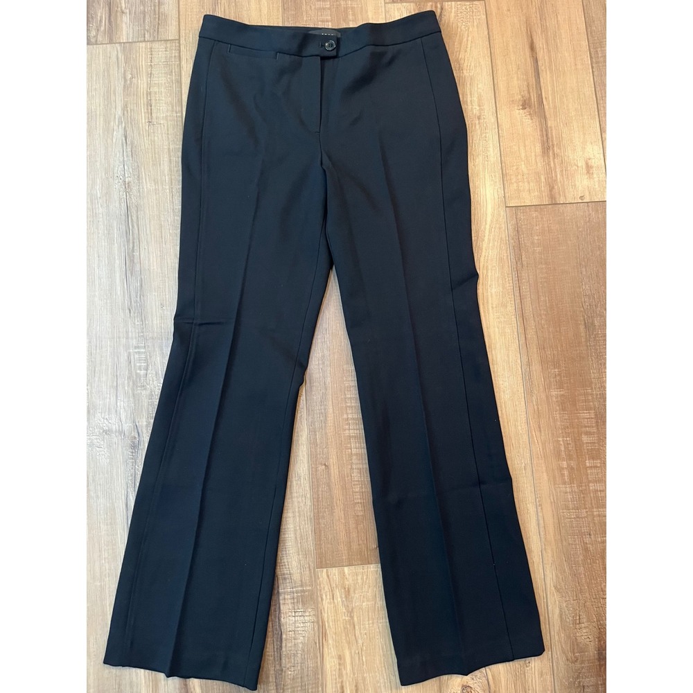 Talbots Womens Black Straight Leg Dress Pants Size 8 NWT Professional Workwear